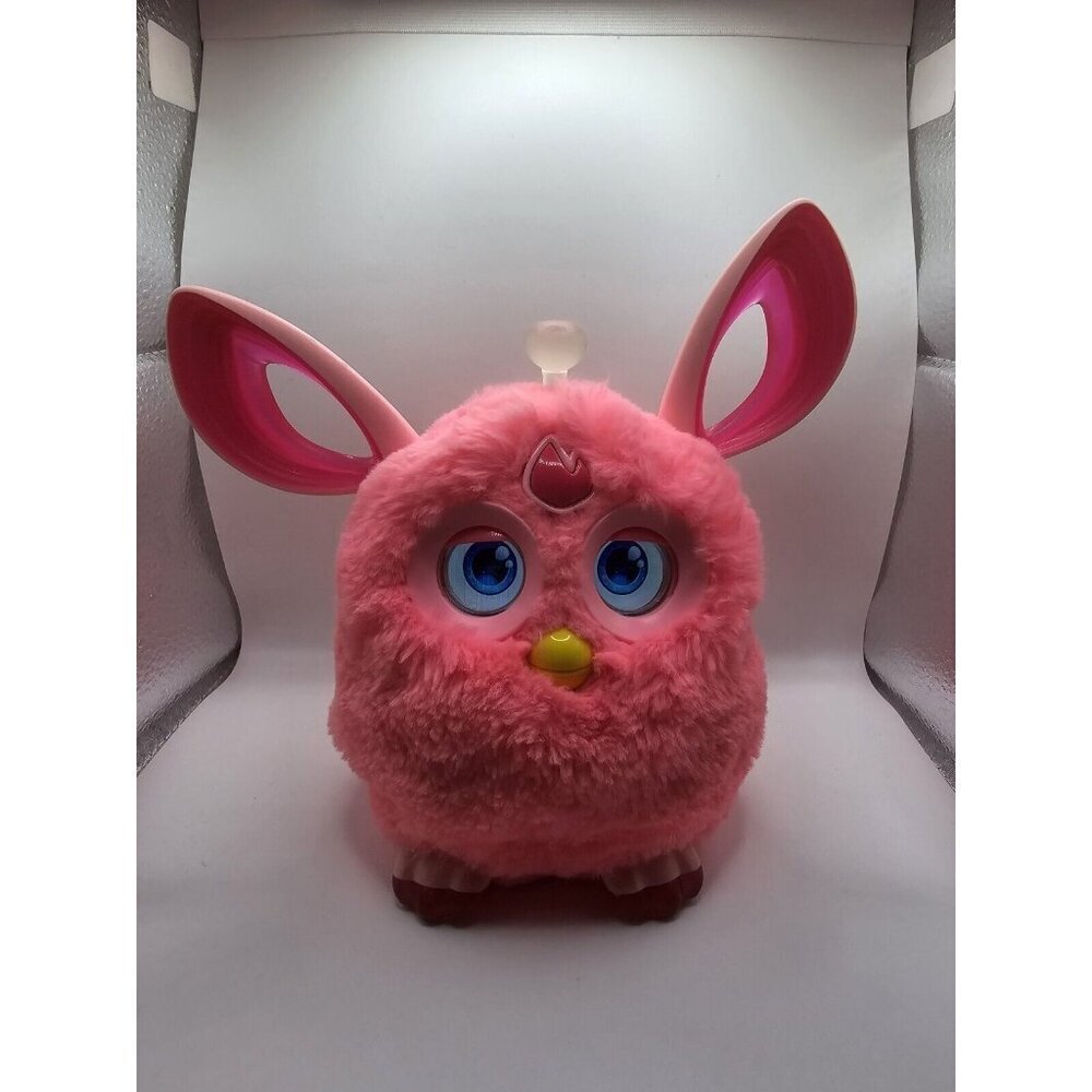 Furby Connect 2016 Hasbro Pink Works- No Sleep Mask